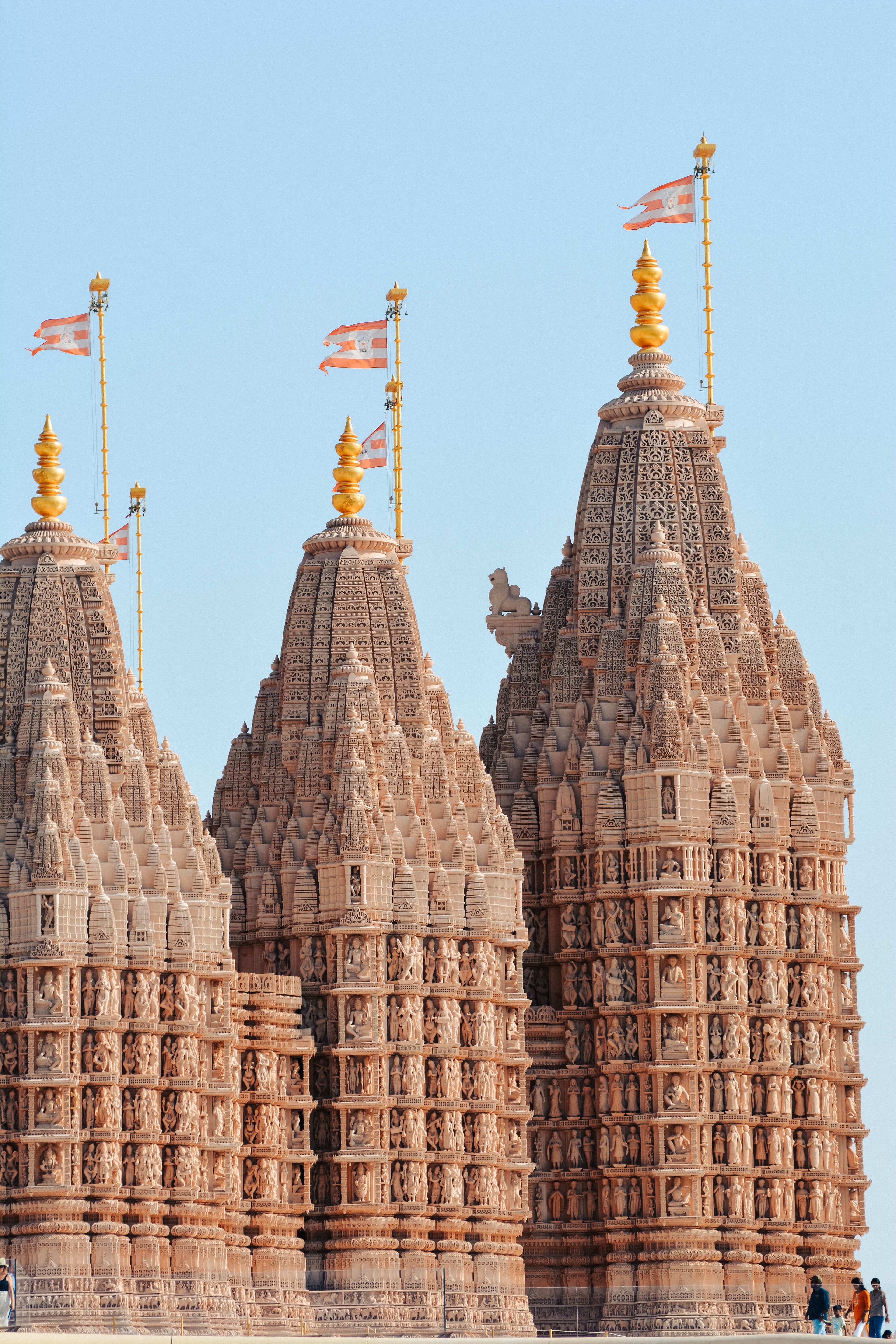 Temple shikhara at Khodaldham Kagvad